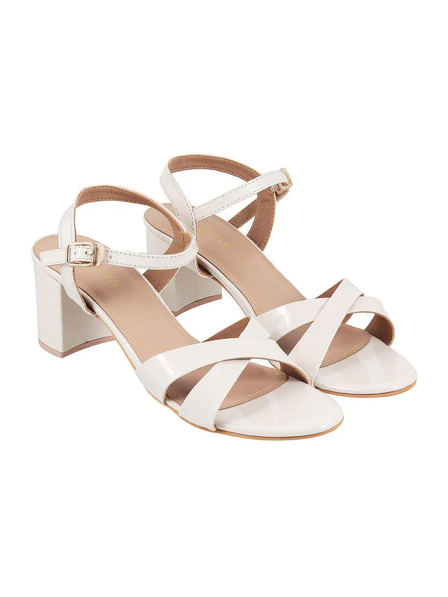 Refined Medium Heel Casual Sandal