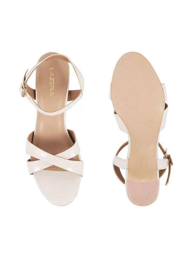 Refined Medium Heel Casual Sandal