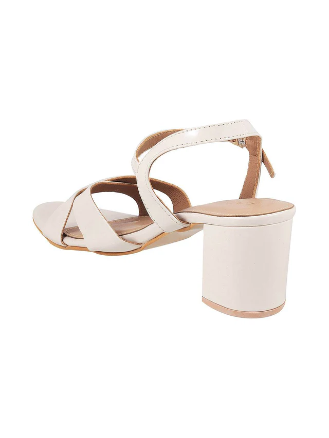 Refined Medium Heel Casual Sandal