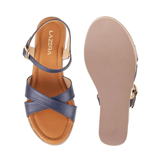 Mid-Heel Platform Sandals