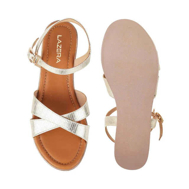 Mid-Heel Platform Sandals