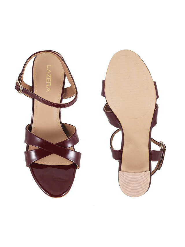 Refined Medium Heel Casual Sandal