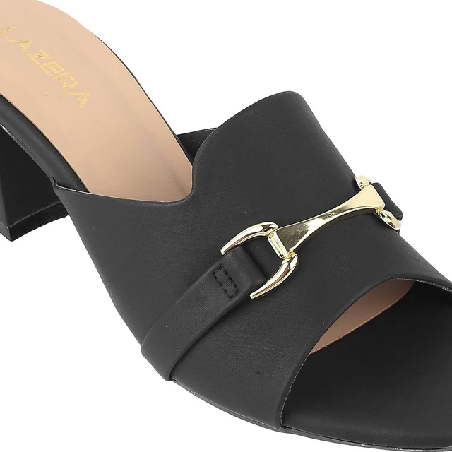 Womens Classic Designer Block Heel Sandals