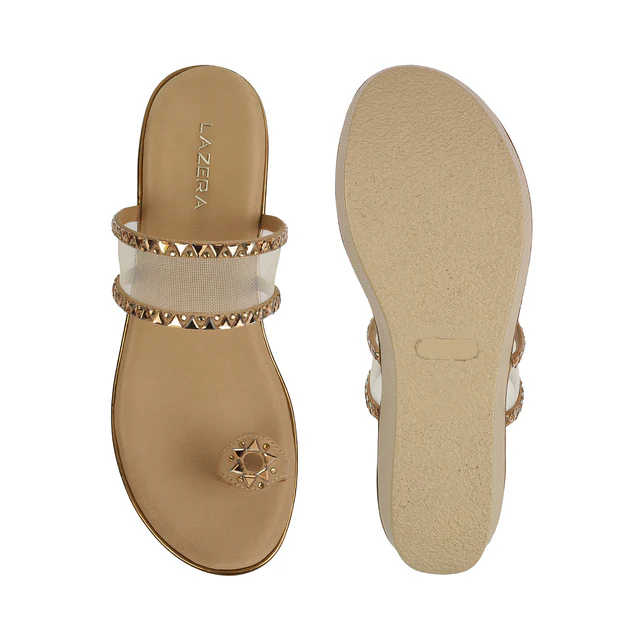 Women’s Transparent Strap Wedge Toe Ring Sandals