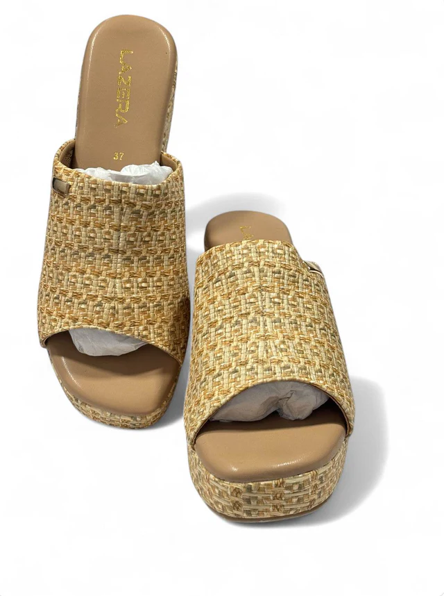 Chic High Heel Platform Casual Chappal