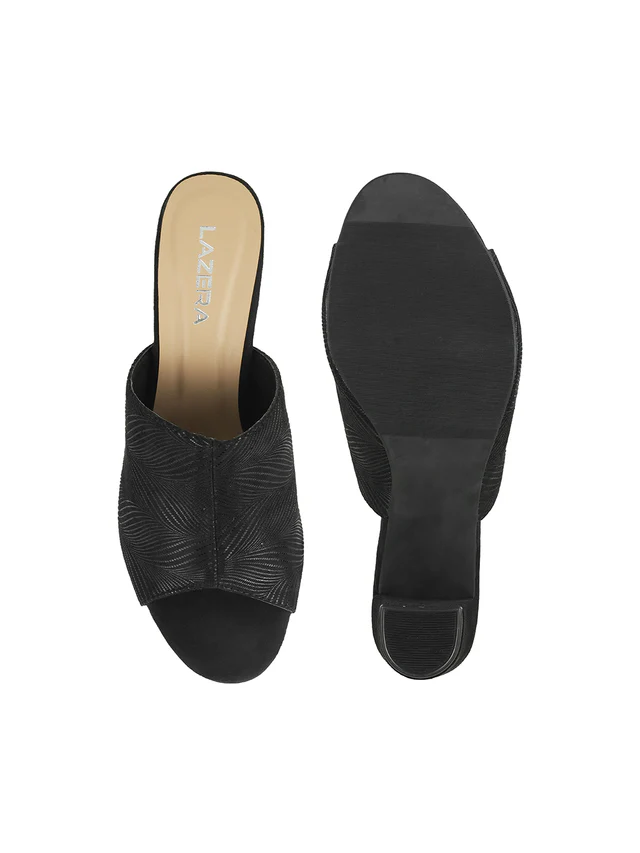 Womens Casual Chic Medium Heel Chappal