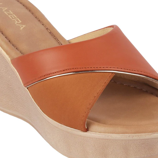Womens UrbanEase Cross Wedge Slip-Ons