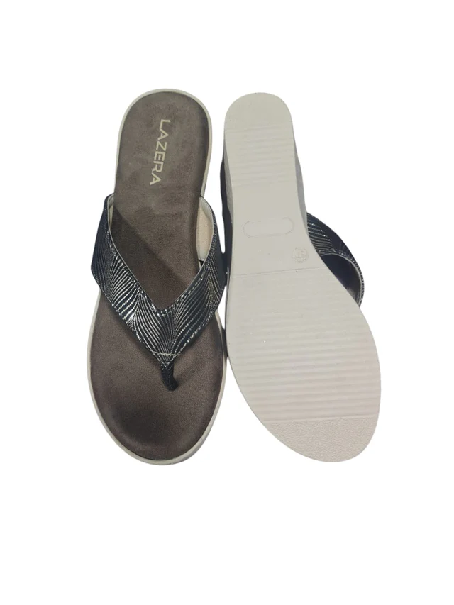 Women’s Metallic Comfort Thong Sandals
