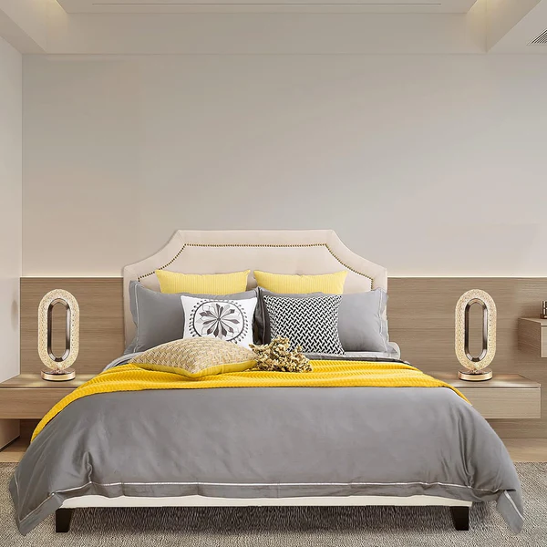 Touch Control Crystal Table Lamp USB Rechargeable Dimmable Light