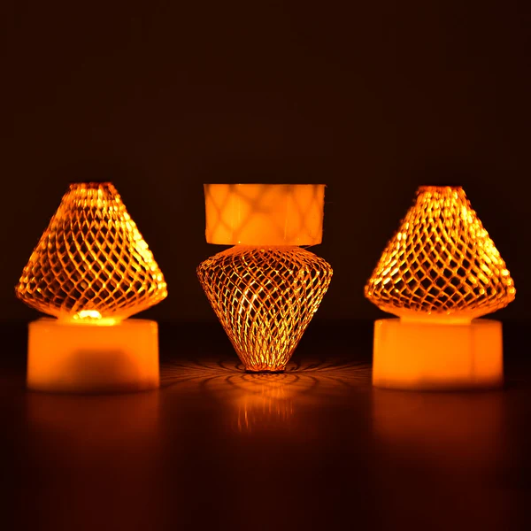 Flameless LED Tea Light Candles for Home...