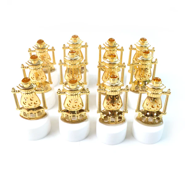 Decorative Vintage Lantern Style Flameless LED Candles Pack of 12