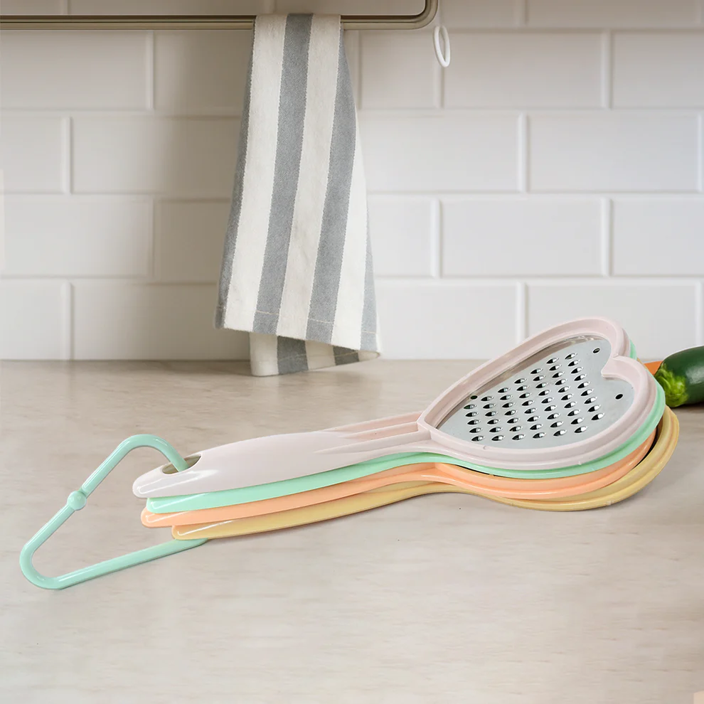 Heart Shape Grater and Slicer Set Kitchen Tool