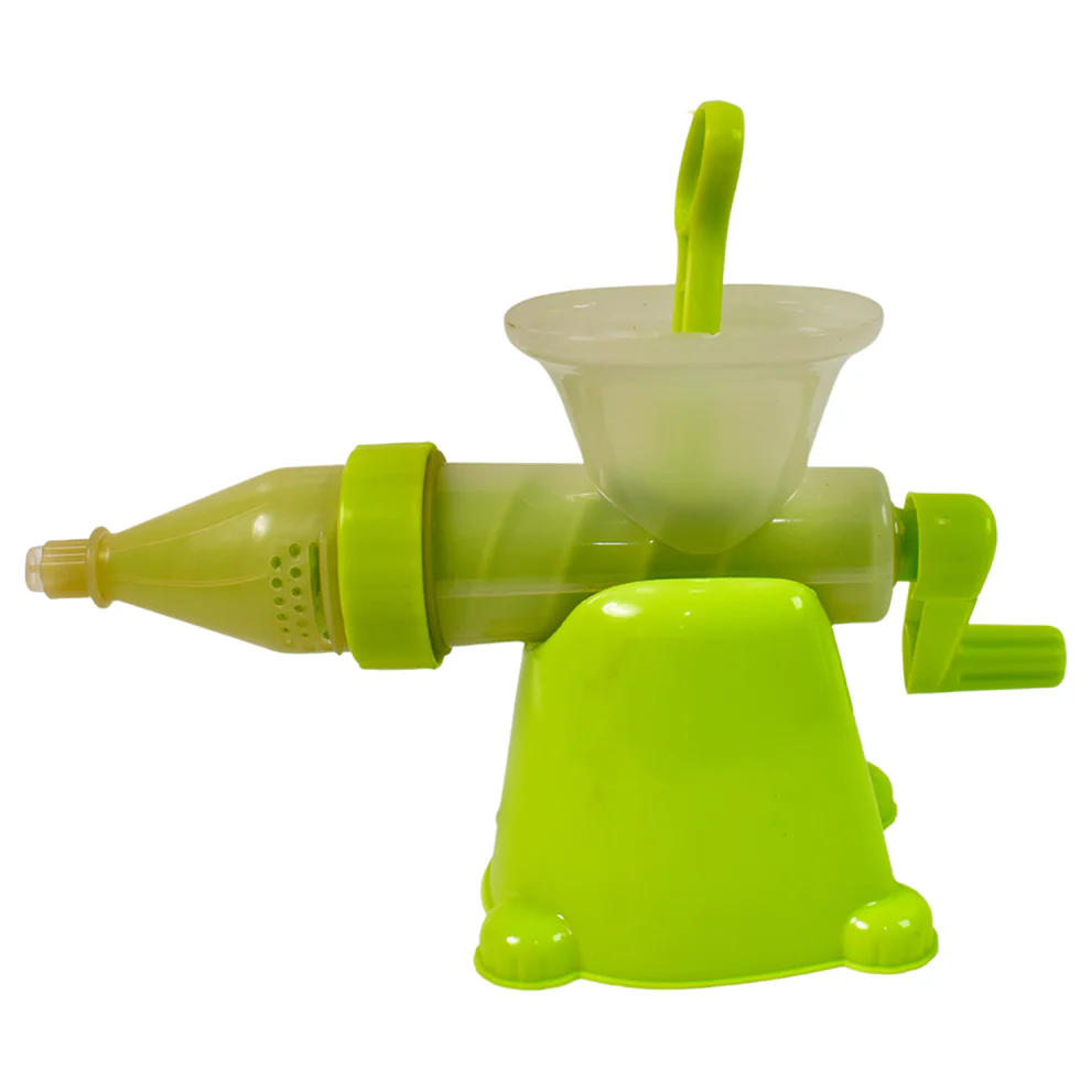 Manual Plastic Juicer for Fruits Vegetables