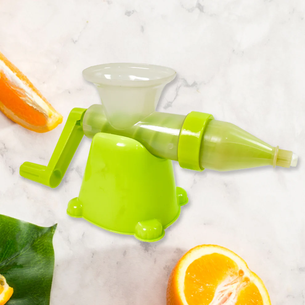 Manual Plastic Juicer for Fruits Vegetables