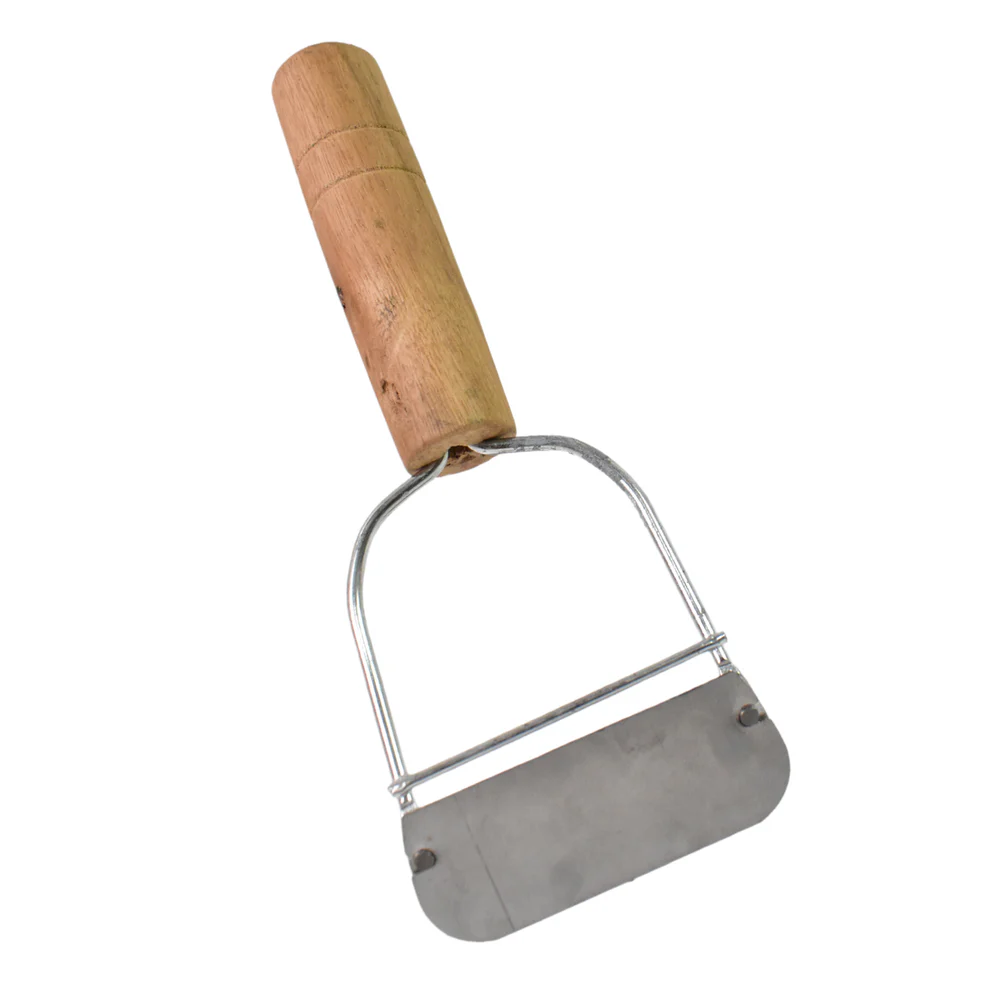 Wooden Handle Metal Vegetable Cutter Peeler Slicer