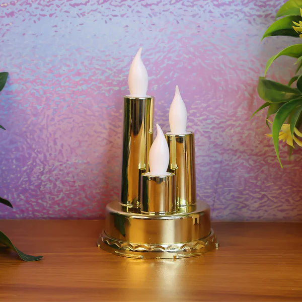 Triple Candle Design LED Flameless Candl...
