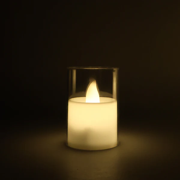 Flameless LED Votive Candles Decorative Lighting Set