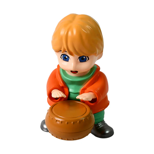 Creative Solar Drummer Car Aromatherapy Air Freshener