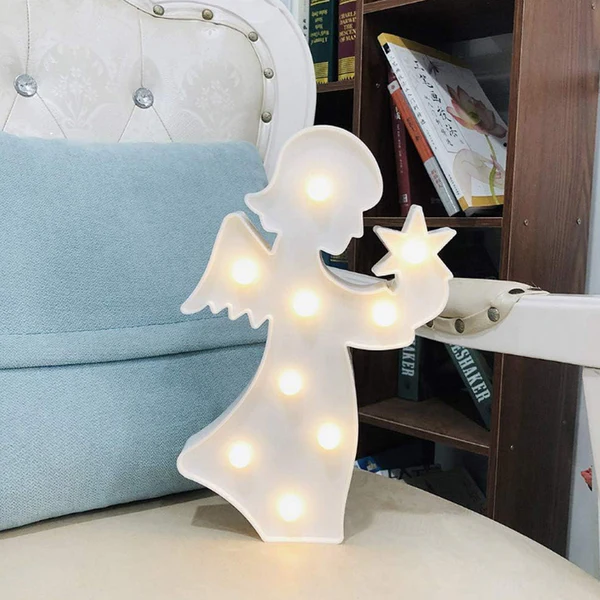 Angel Shape LED Decorative Night Light