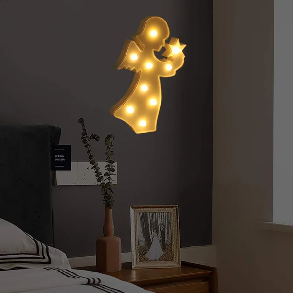 Angel Shape LED Decorative Night Light