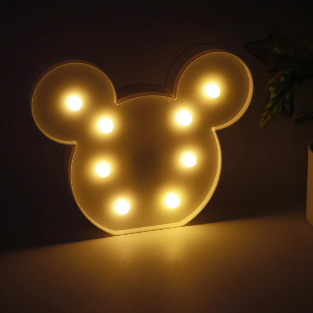 Mickey Shape LED Decorative Night Light