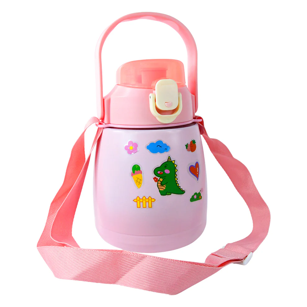 Stainless Steel Vacuum Bottle With Handle 700ml