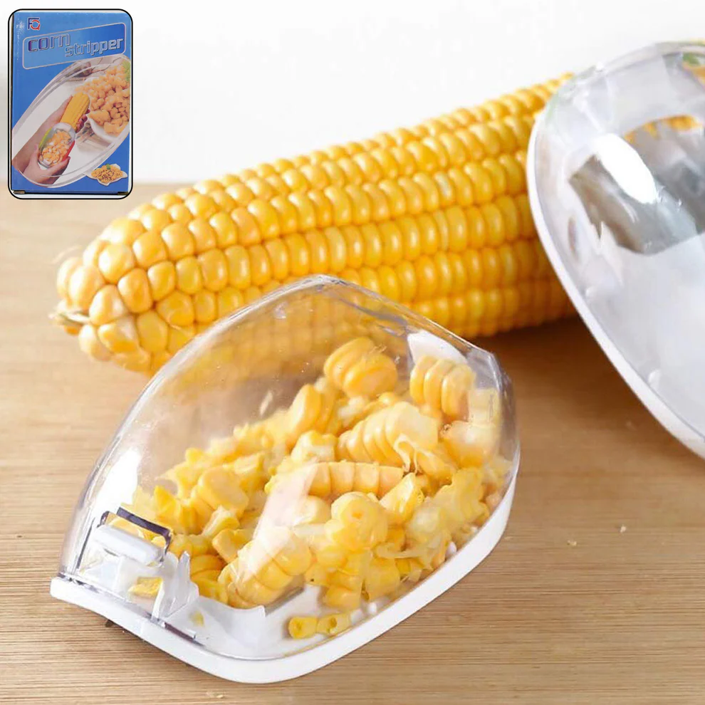 Magic Corn Remover Kernel Stripper with Steel Blade
