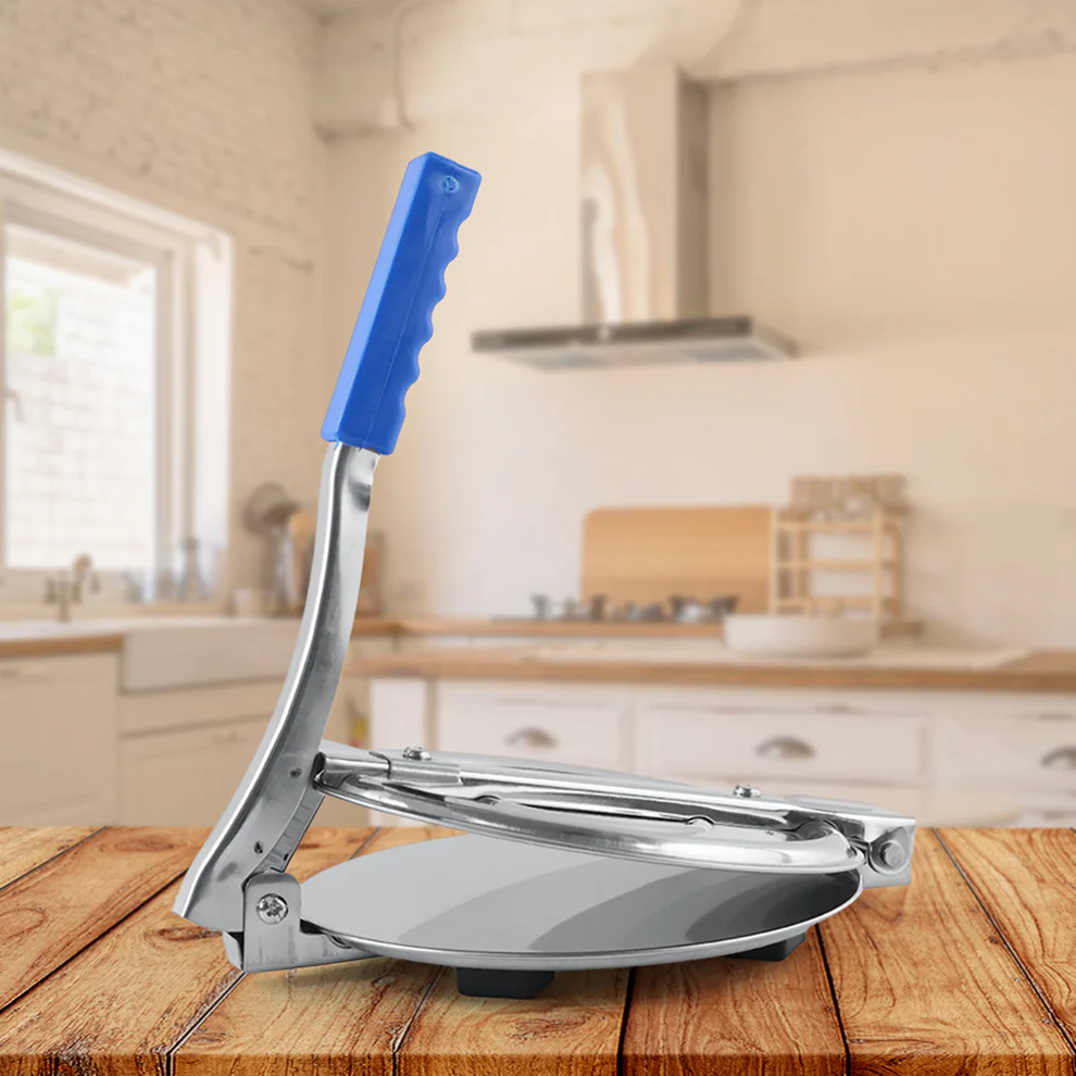 Stainless Steel Puri Press Maker Manual Roti Presser