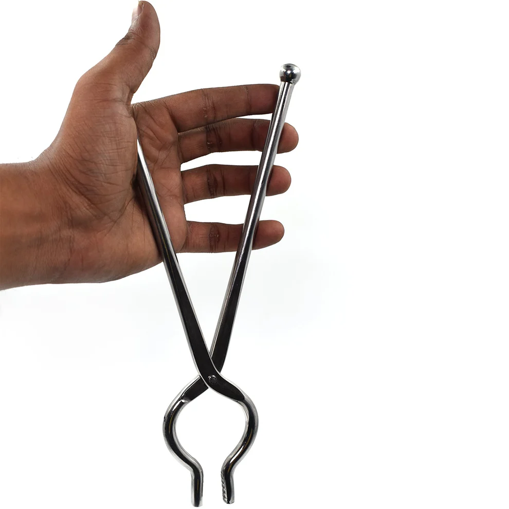 Ganesh Stainless Steel Goti Sandsi Chimta Tongs