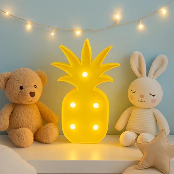 Pineapple Shape LED Decorative Night Lamp for Home Decor