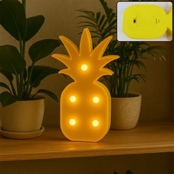Pineapple Shape LED Decorative Night Lamp for Home Decor