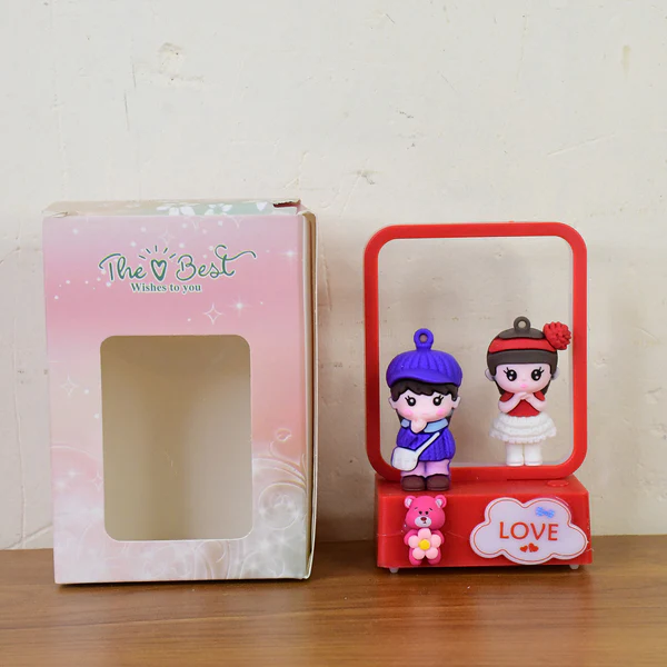 Decorative Love Couple LED Figurine Light