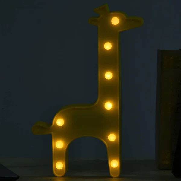 Giraffe Shape LED Decorative Night Light