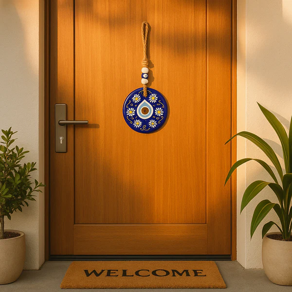 Decorative Evil Eye Wall Hanging Nazar Wind Chime