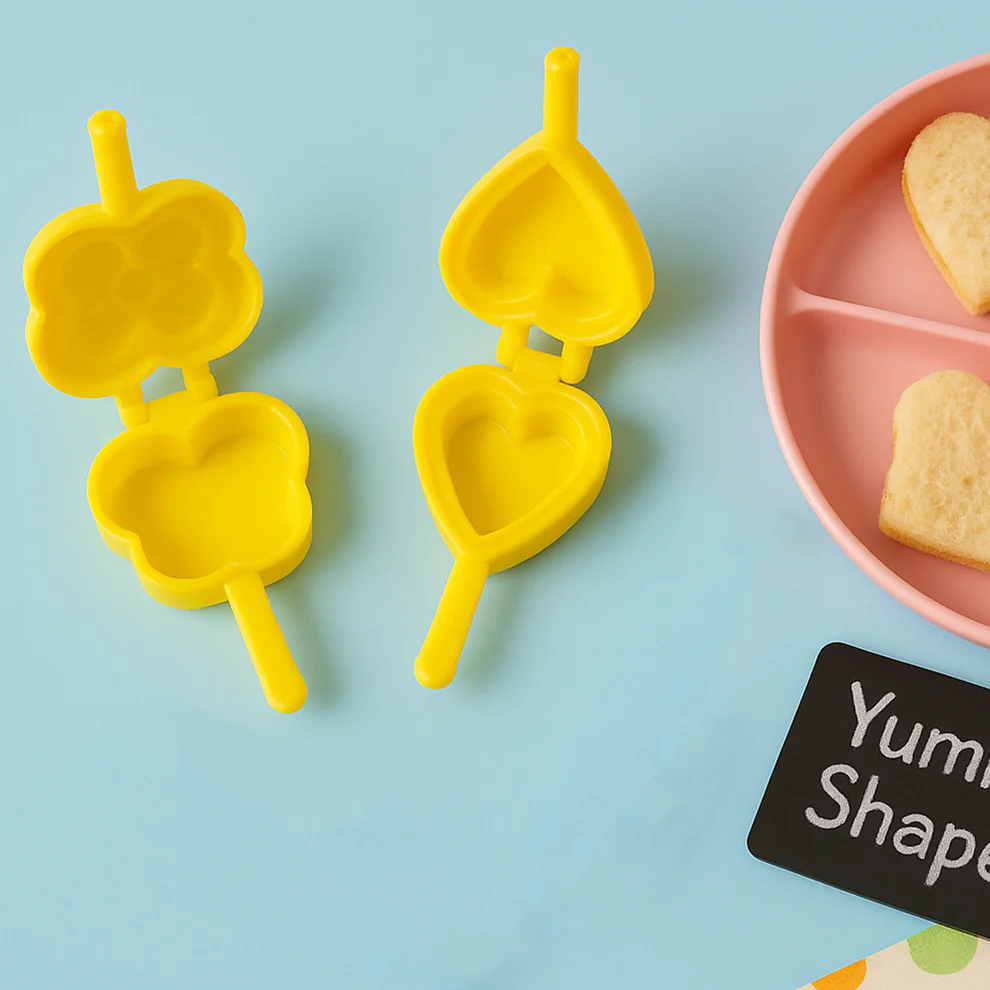 Plastic Cookie Cutter Mould Set for Baking 6 Pc