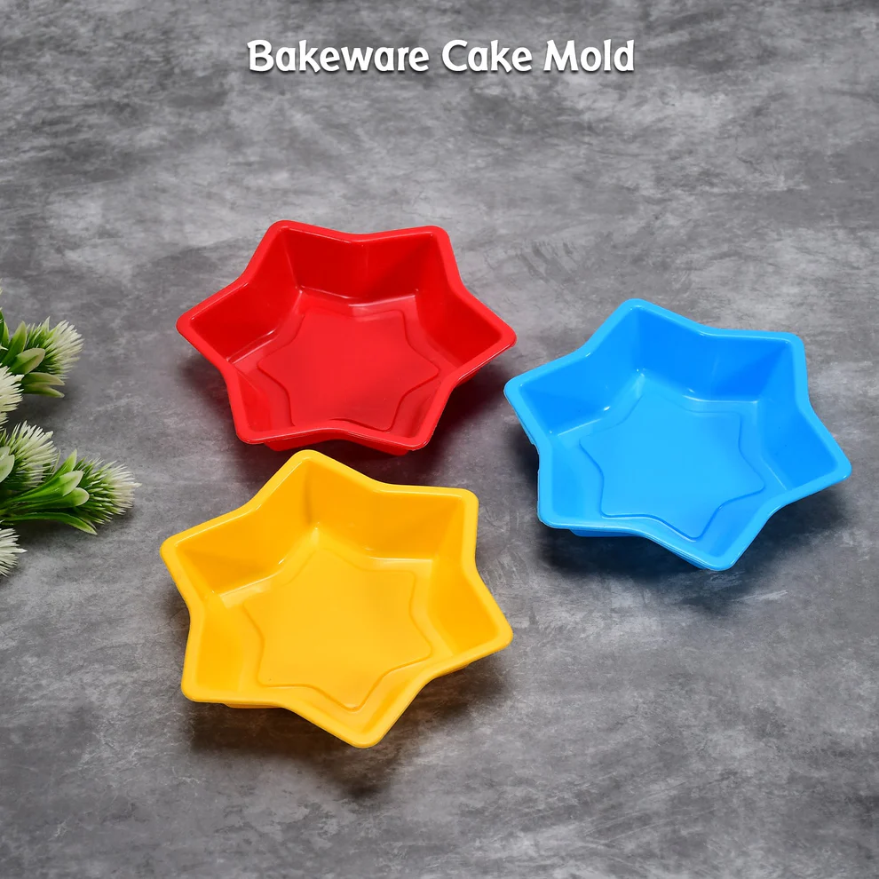 Star Shape Silicone Resin Mold Fully Flexible Design