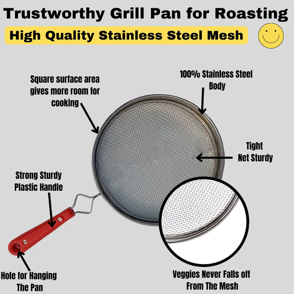 Steel Roaster Grill Jali for Chapati Tandoor Use