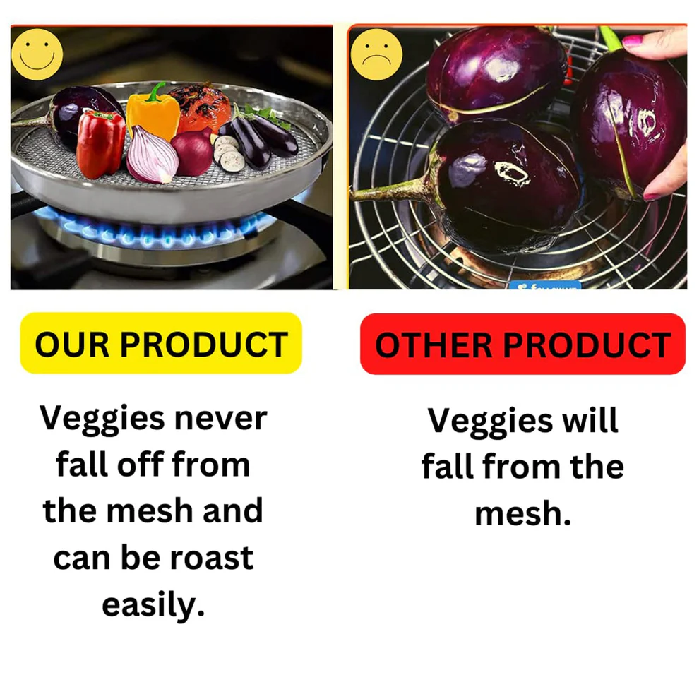 Steel Roaster Grill Jali for Chapati Tandoor Use