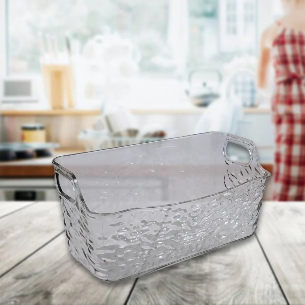 Plastic Flower Design Dinner Plates Set of 10