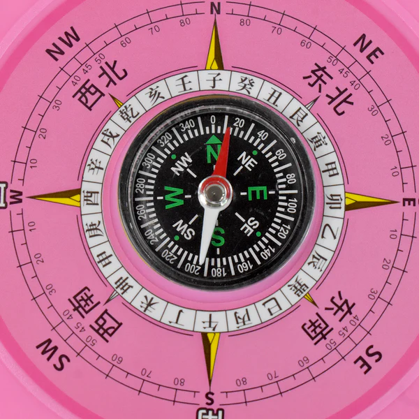 2 in 1 Compass with Clock Navigation Tool