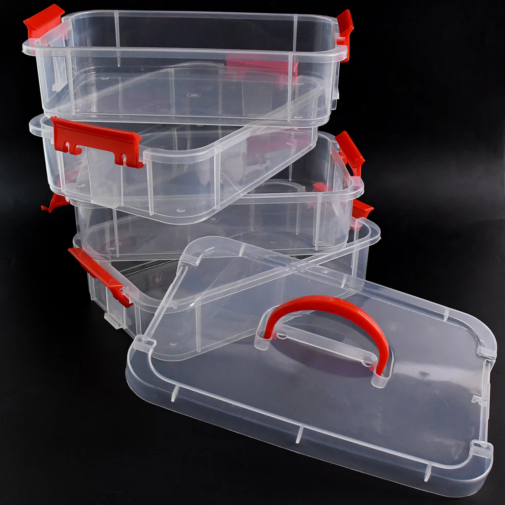 4 Layer Transparent Multipurpose Storage Box