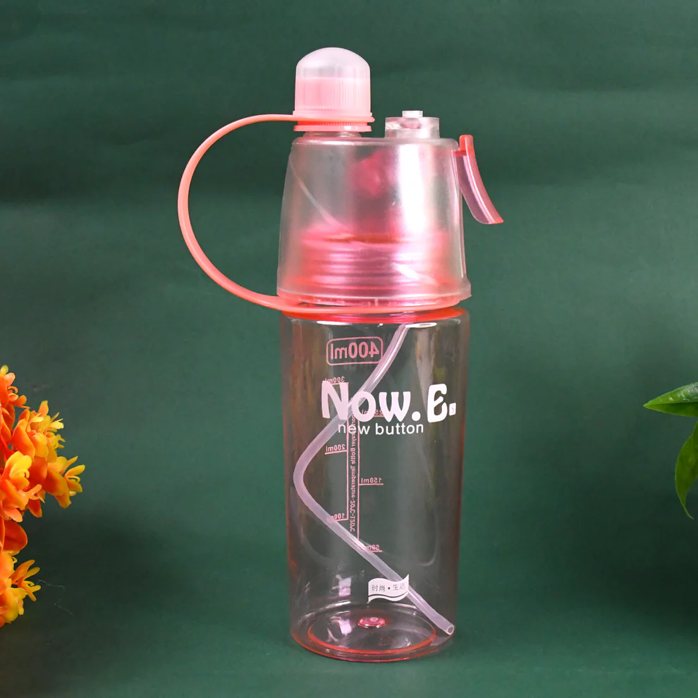 2 in 1 Mist Spray Water Bottle 400ml