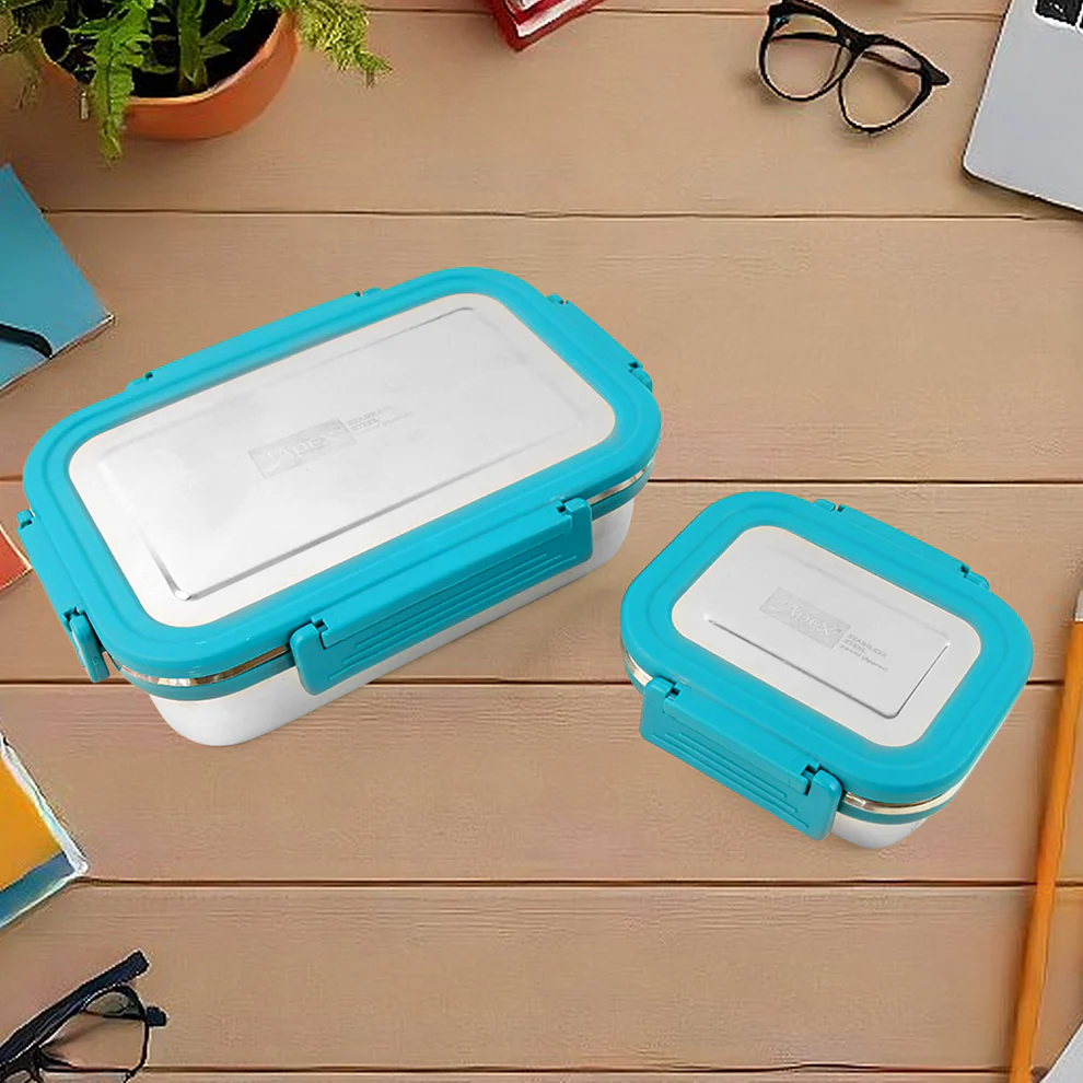 Apex Jerry Stainless Steel Lunch Box Set