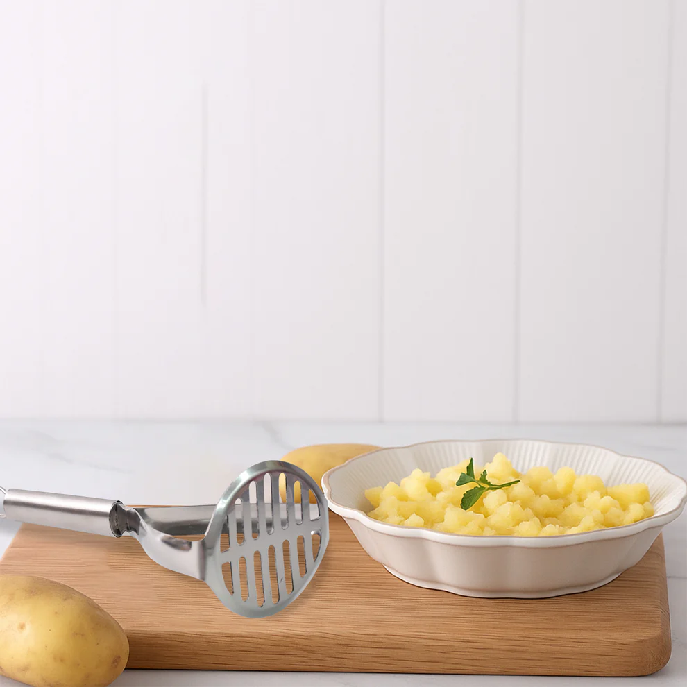 Supermom Stainless Steel Potato Masher with Handle