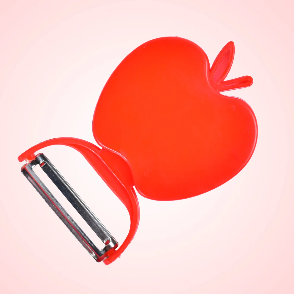 Apple Shaped Folding Vegetable Fruit Peeler for Kitchen