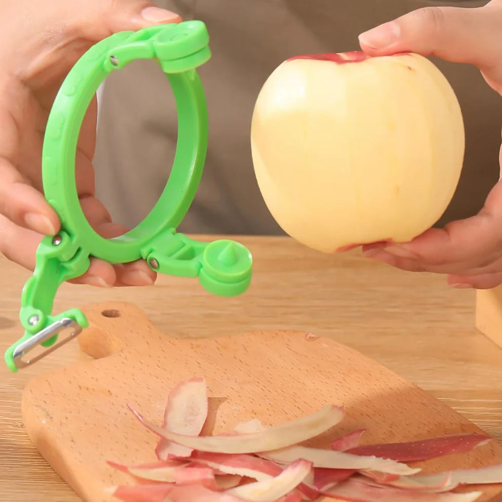 Adjustable Apple Peeler Cutter with Hold...