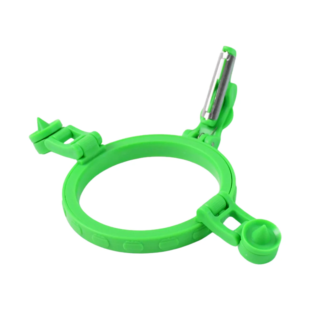 Adjustable Apple Peeler Cutter with Holder Ring Tool