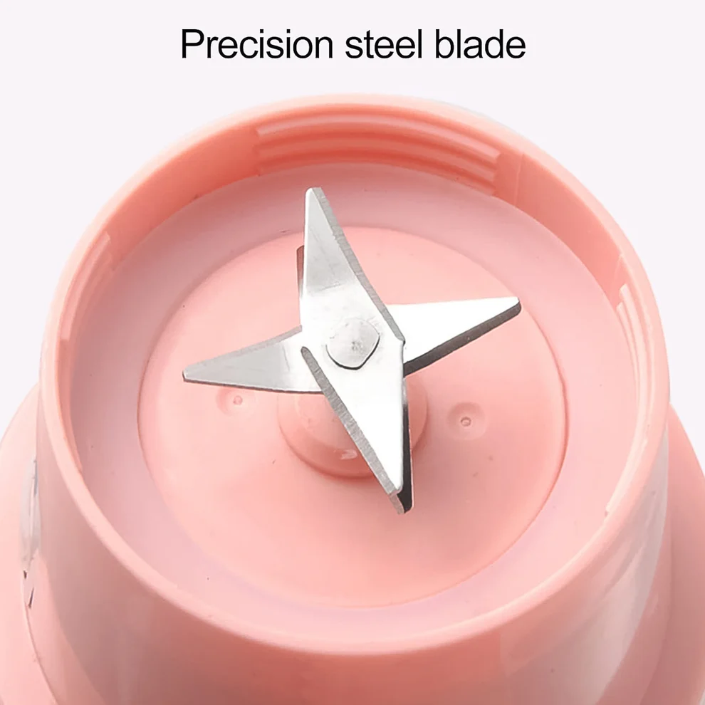 Foldable Electric Juicer Portable Blender 6 Blades 500 ml