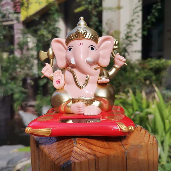 Solar Powered Dancing Ganesha Idol Decor...
