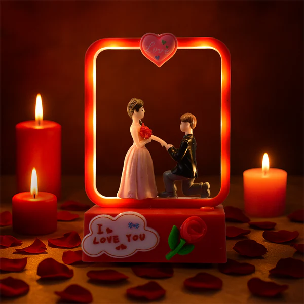 Romantic LED Love Couple Decorative Nigh...